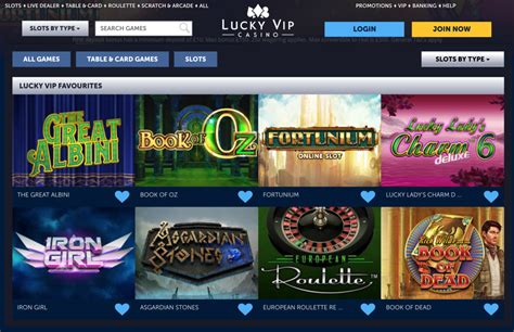 lucky vip casino online